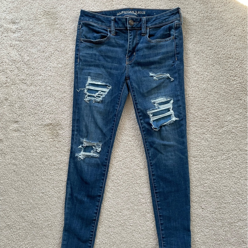 American Eagle Ne(x)t Level Super High Waisted Jegging Jeans